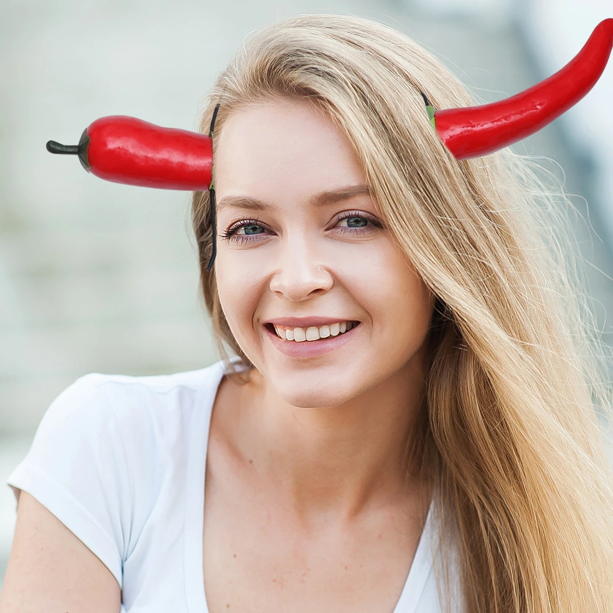 

Funny Chili Comfortable Fun Headdress Party Headwear Hair Hoop Headdress Cosplay Hair Party Adults Accessories