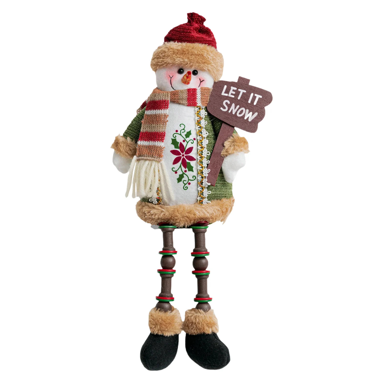 

Earrings For Dolls Product Title：Christmas Polyester Doll Ornaments Set Santa Reindeer Snowman K2020a Amp Classic Hot Sale