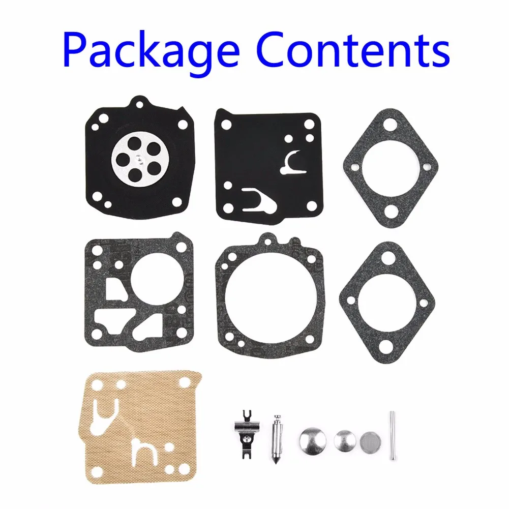 

Carburetor Kit Compatible with For Tillotson RK23HS Fits 162 266 272 288 298 395 Pack of 5 Carburetor Kits Reliable and