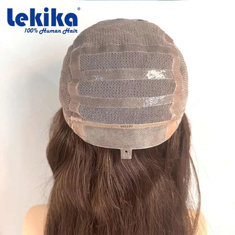 Swiss Lace Front Medical Wig Cap Wig For Women 100% Chinese Cuticle Hand Tied Women Wig Remy Hair Hairpieces Long Straight Human