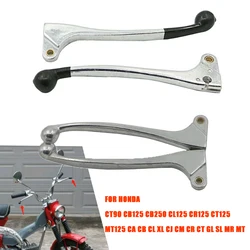 Pivot Clutch Brake Levers Adjustable For HONDA CT90 CB125 CB250 CL125 CR125 CT125 MT125 CA CB CL XL CJ CM CR CT GL SL MR MT