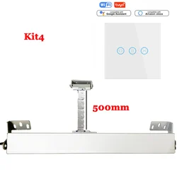 Abridor de ventanas con cadena de CA de 500, 600, 700 o 800mm, controlador de ventana de toldo, Tuya, Wifi inteligente, actuador de ventana de techo, Alexa y google home