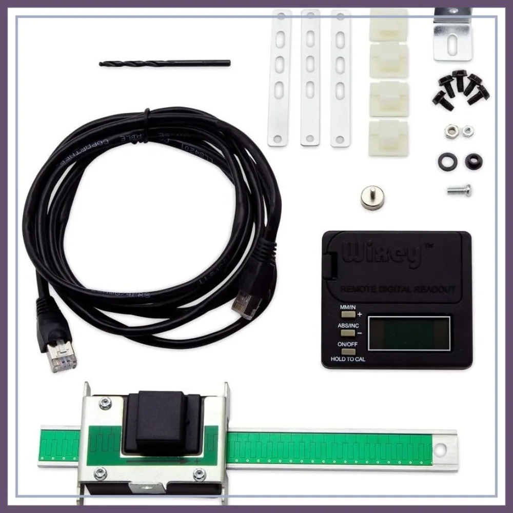 

Digital Readout Calipers with Fractions - 0.001" Accuracy, Remote LCD Display, Easy-to-Install for Exact Depth Readings