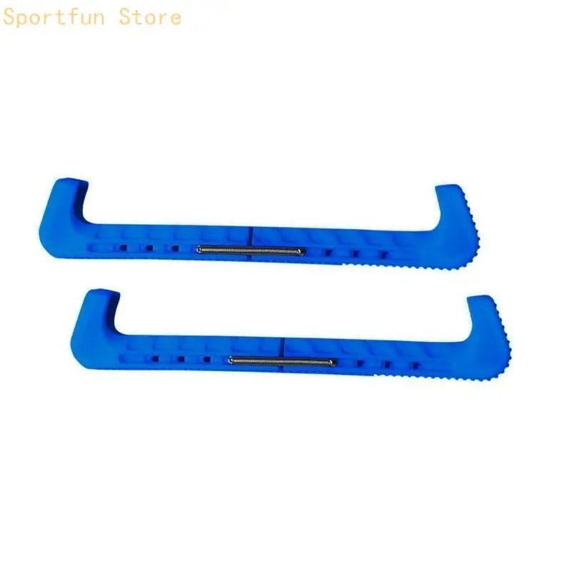 

X7JD Ice Hockey Figure Skate Blade Covers Adjustable Skate Guards Protector Figure Skate Guards Sports Protective Covers