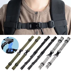 Backpack Magnetic Chest Pack StrapEasy Detachable Strap Adjustable Shoulder Strap Outdoor Camping Bag Strap Accessories