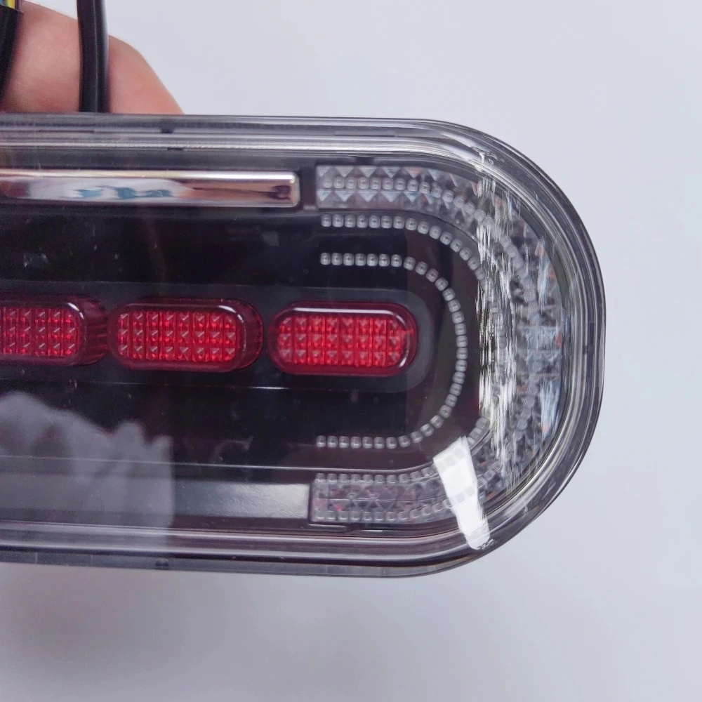 1Pc Motorcycle Tail Light With Turn Signals Motorbike Rear Light 12V ATV Ebike Back Light Position Brake Lamp Waterproof