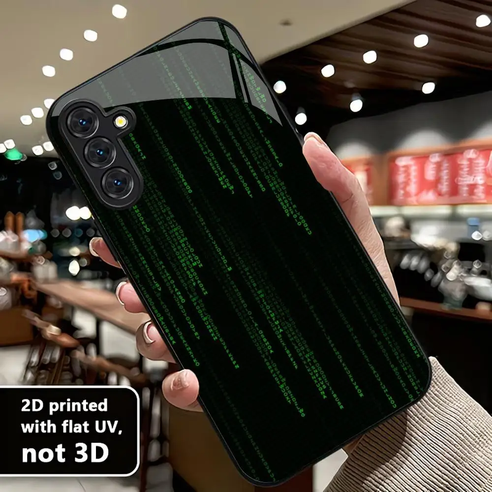 Source code Programmer Computer PhoneCase Glass PhoneCase for Samsung Galaxy S26 S25 S24 S23 S22 S21 FE,Ultra,Plus Dropresistant