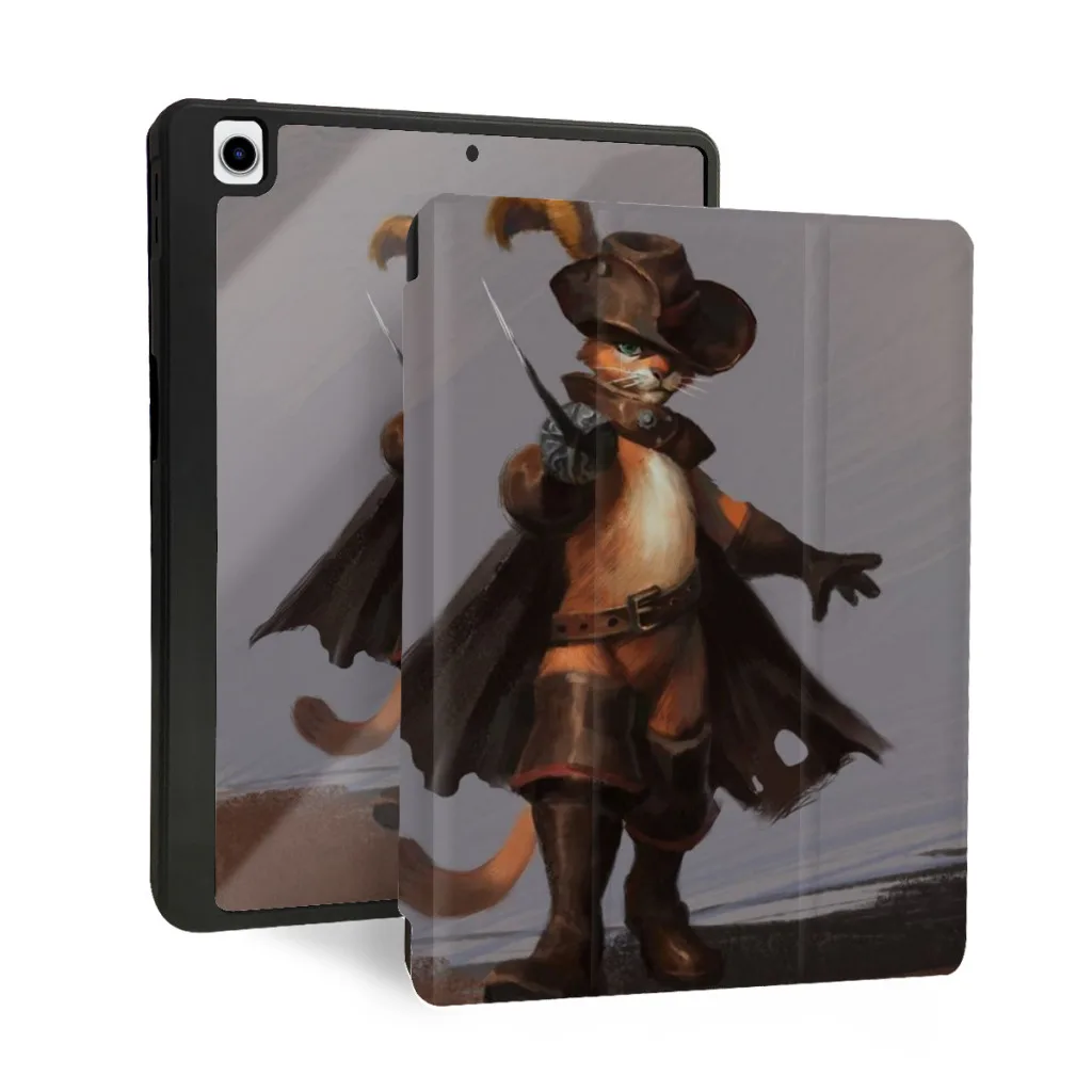 

Puss in Boots For iPad Case For iPad 10th Pro 9 8 7 For iPad Air 5 4 3 2 Mini 6 10.5 cover