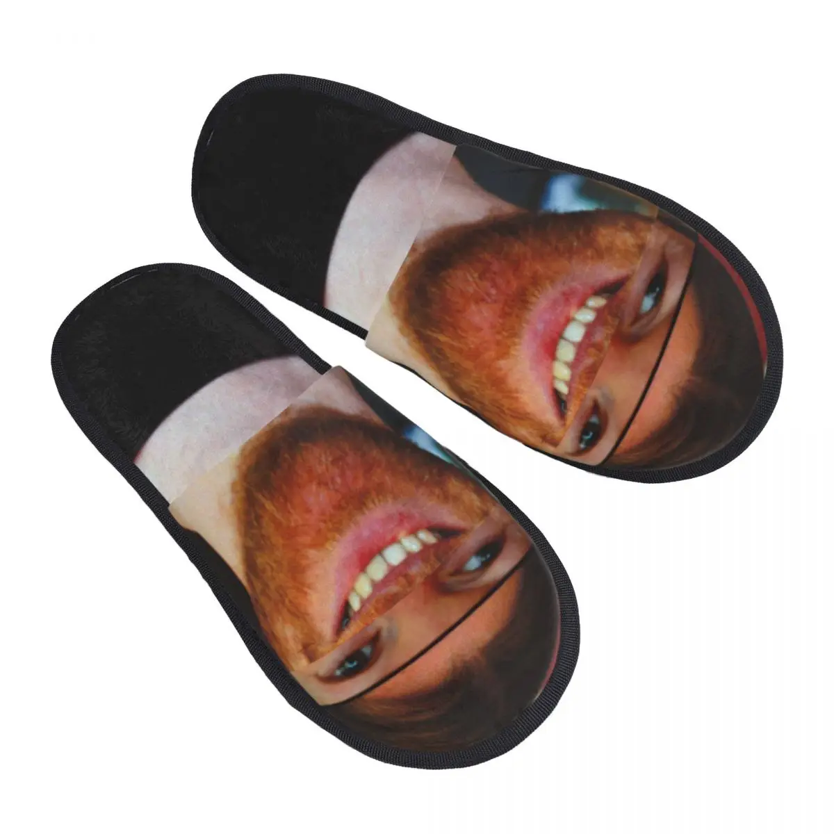 

Custom Aphex Twin Memory Foam Slippers Women Cozy Warm House Slippers