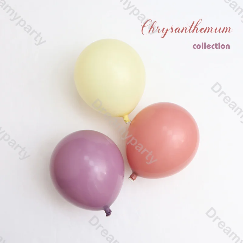 5/10/12/18in Doubled Dusk Purple Pink Yellow Balloons Baby Birthday  Shower Gender Reveal Party Anniversary Wedding Decoration