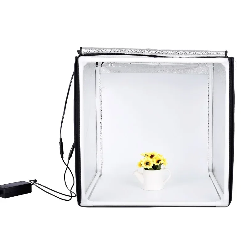 NUEVO Rgknse suministra kit de luces de estudio fotográfico flotante de 80 cm, equipo de estudio con fondos