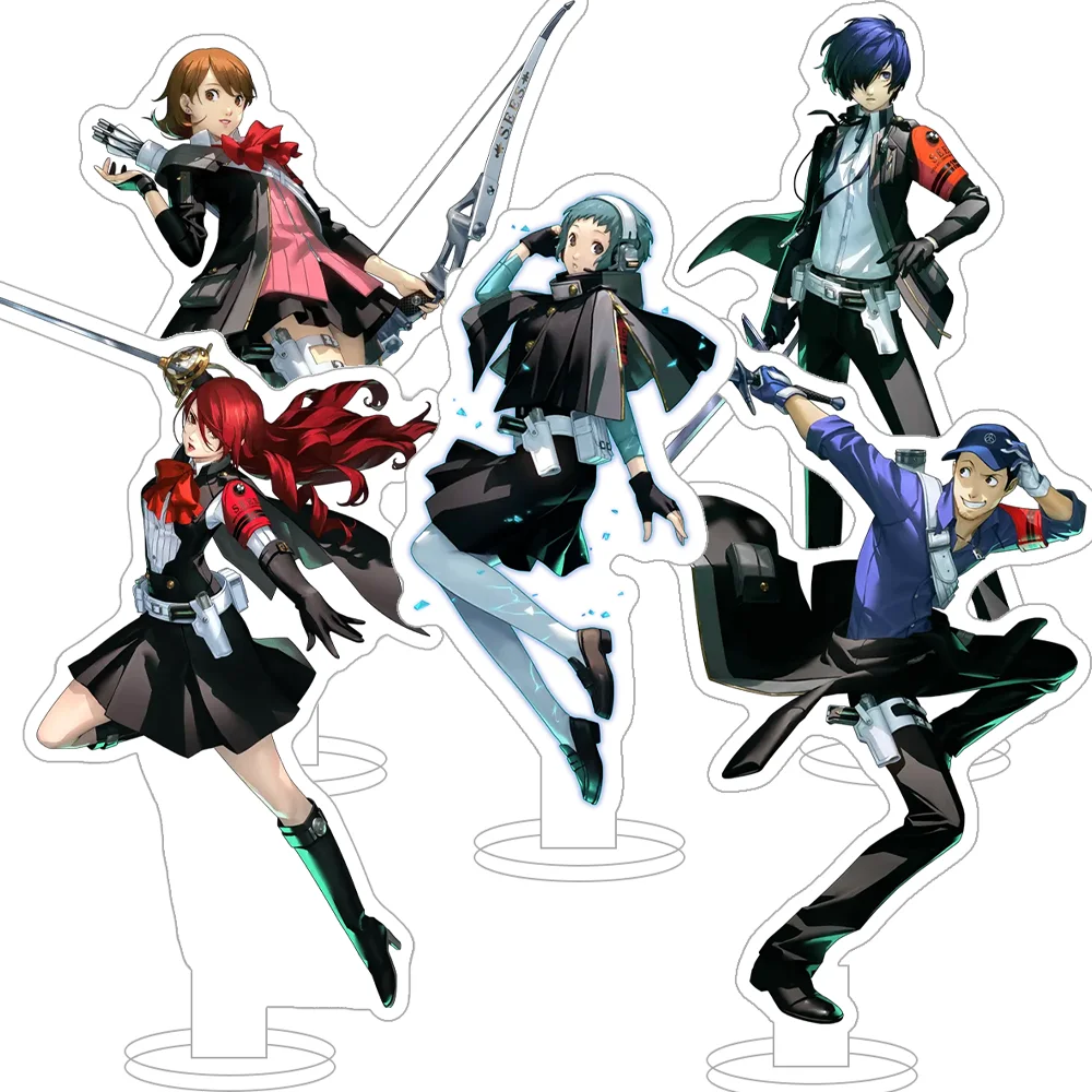 Persona Yuuki Makoto Kotone Shiomi Yamagishi Fuuka Kirijo Mitsuru Sanada Akihiko Official Acrylic Stand Desktop Decor Fans Gifts