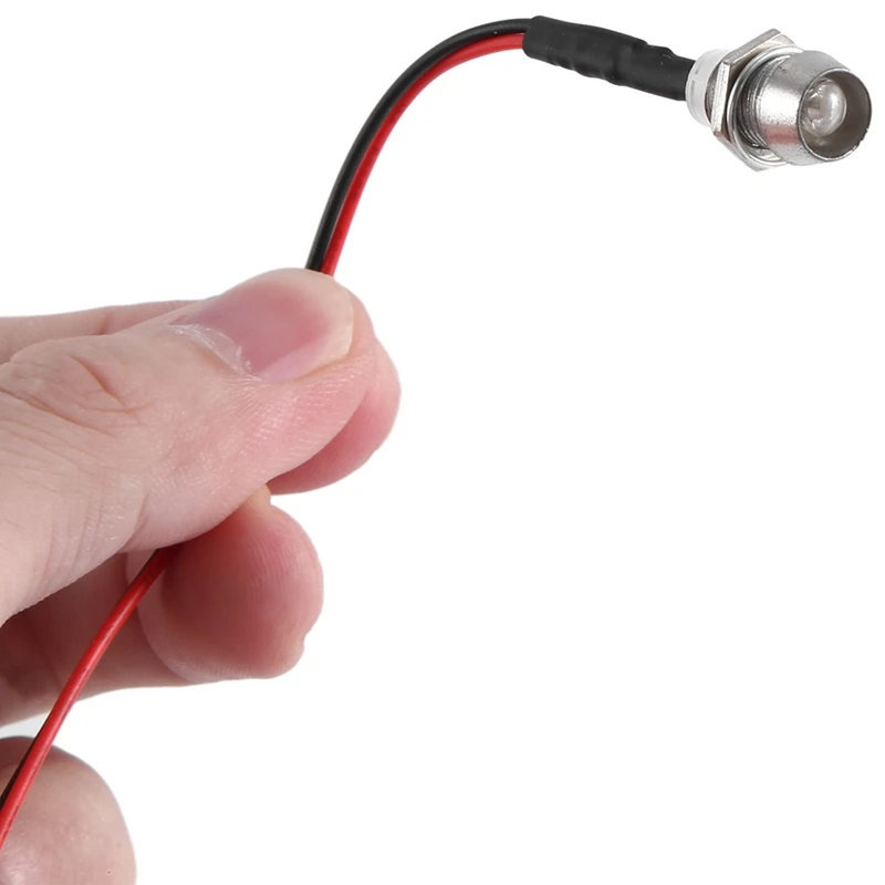 5PCS 4LED 5Mm Fari RC Parti Accessori Luci a LED per modello 1/10 Drift Car Vehicle, blu e verde