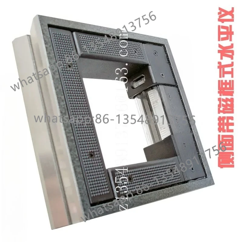Magnetic level 4243/150 * 0.02mm frame square bubble tape magnetic spot