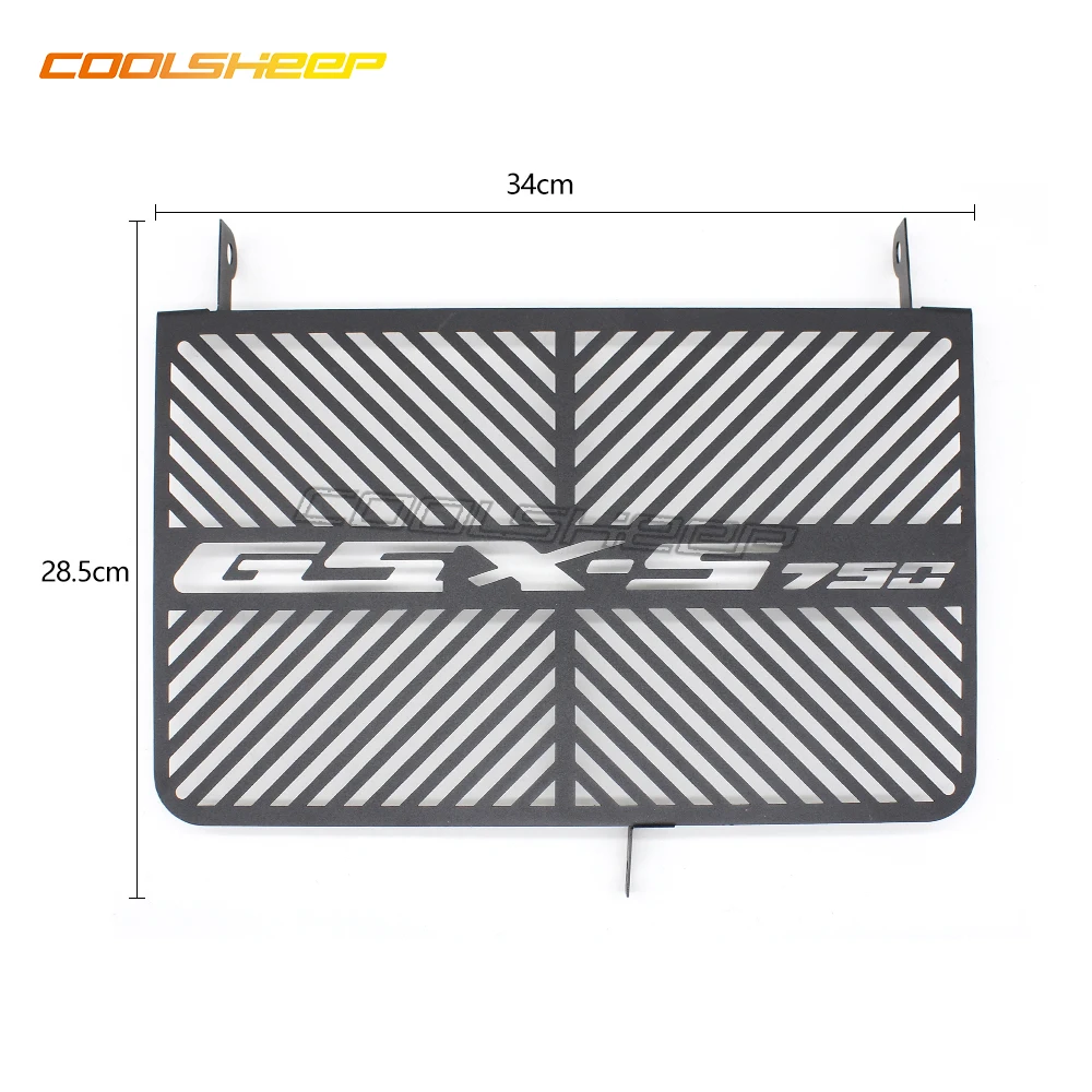 Para suzuki GSX-S750 gsxs750 gsxs 750 2015-2020 2021 motocicleta protetor de radiador grade grill capa proteção do tanque de água