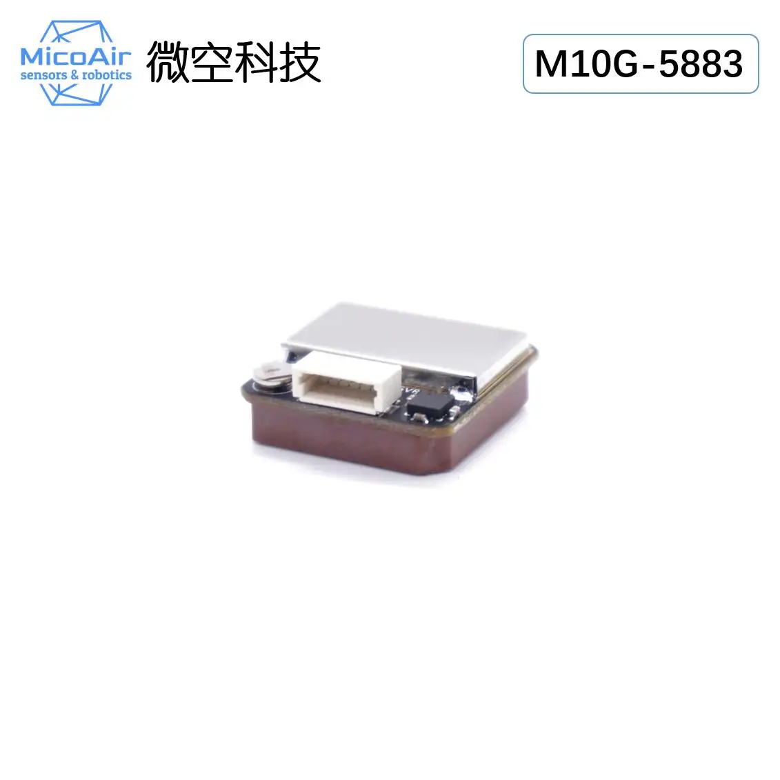 

M10G-5883 Small Size M10 with Compass Microspace GPS Beidou Module 10th Generation Replace M8Q-5883