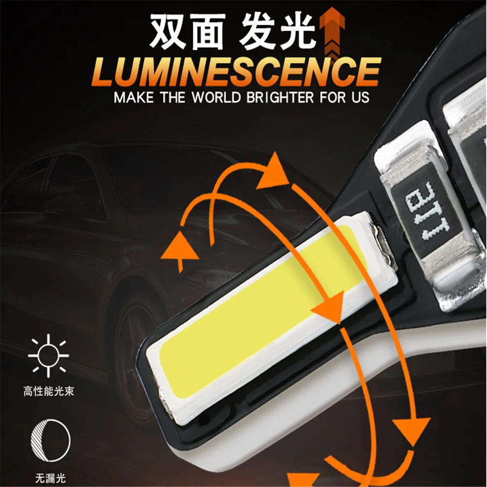 10 W5W 194 168 Led Bulb Car Interior Light For Subaru VIZIV-2 Hybrid Exiga Tribeca G4e B9 R1 Pleo Baja B5-TPH