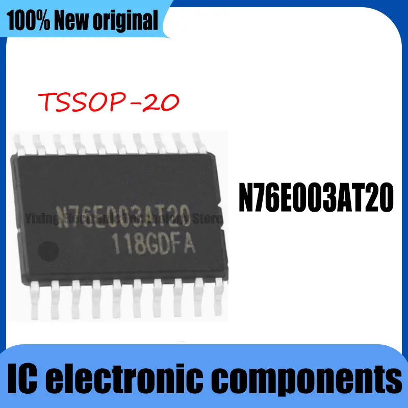 5PCS 100% New N76E003AT20 Sop-20 IC