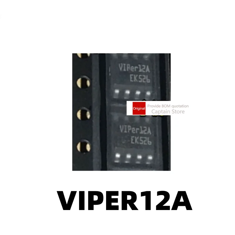 5PCS VIPER12A VIPER12AS patch 8-pin SOP8 SOP-8