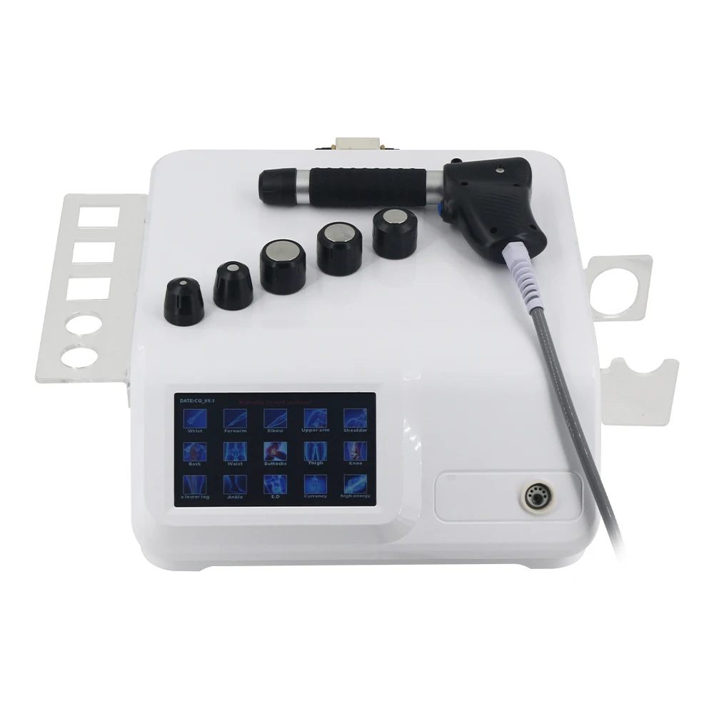 Pneumatic Shockwave Therapy Machine For ED Treatment Pain Relief Body Relax Massager 10Bar Professional Shock Wave Clinic Use
