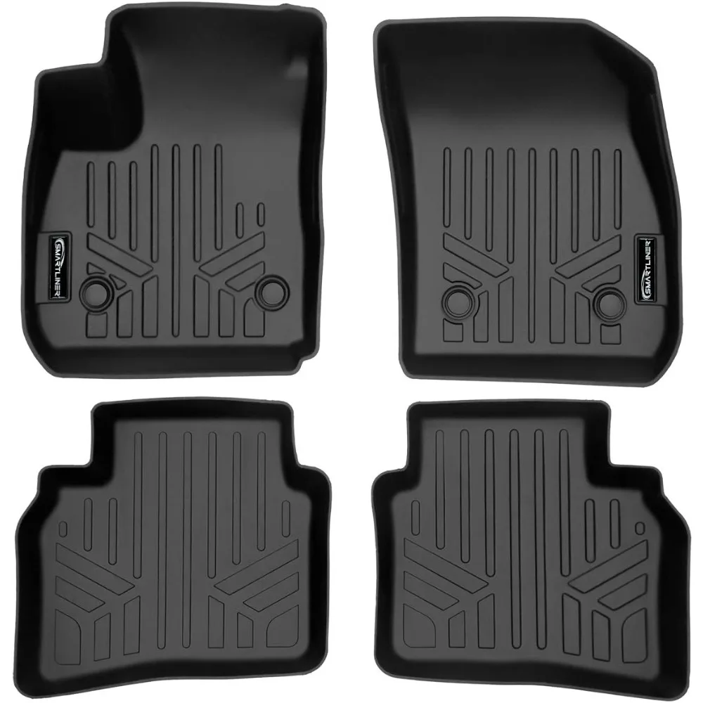 

Custom Fit All Weather Black 2 Row Floor Mat Liner Set Compatible with 2021-2023 Buick Envision