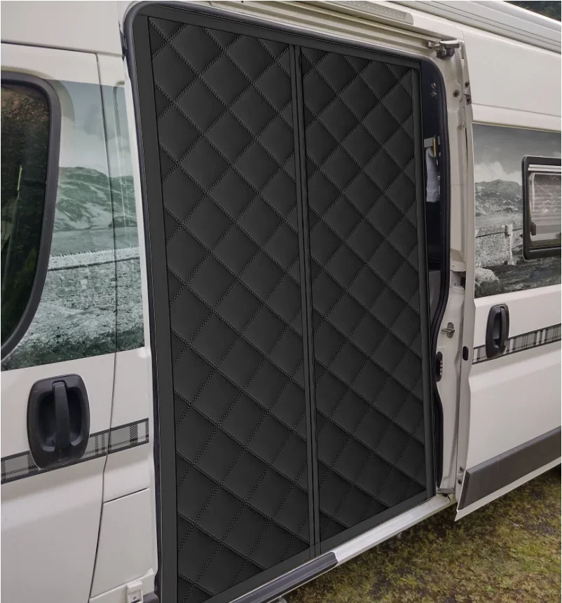 الشتاء RV ستائر الباب المغناطيسي يندبروف قافلة اكسسوارات ل RV فيات دوكاتو بيجو الملاكم سيتروين التتابع أدوات السيارات #4