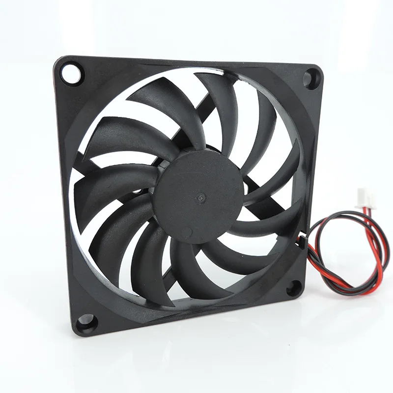 5V 12V 24V 8010 80MM 8CM DIY Cooling Turbo Fan Brushless 3D Printer Parts 2Pin For Reprap Extruder DC Cooler Blower Plastic Fans