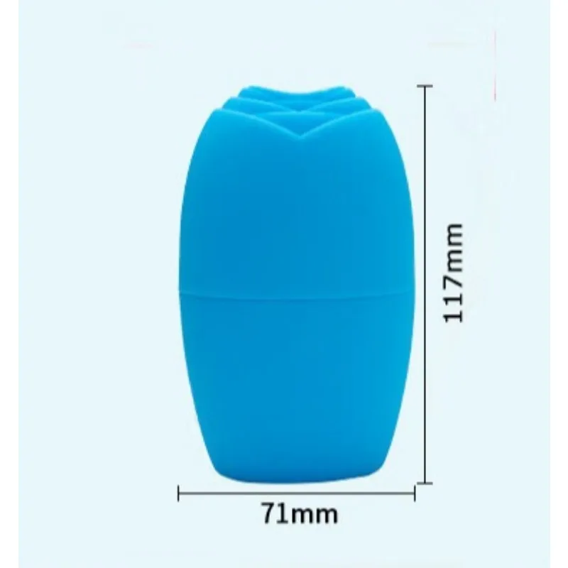 Beauty Massage Ice Compress Shrink Pores Ice Roller Ice Roller Eliminate Puffiness Silicone Face Ice Grid
