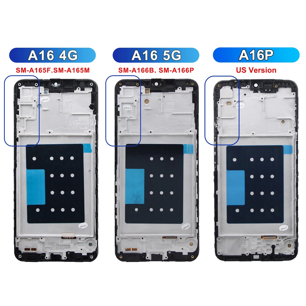 TFT Quality for Samsung Galaxy A16 4G 5G LCD Display Touch Screen Digitizer Assembly for Samsung A165 A166 Screen Replacement