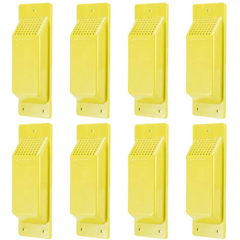 A01F-8PCS Shipping Container Air Vent Kit Heavy Duty Shipping Container Accessories Flow Ventilation Kit