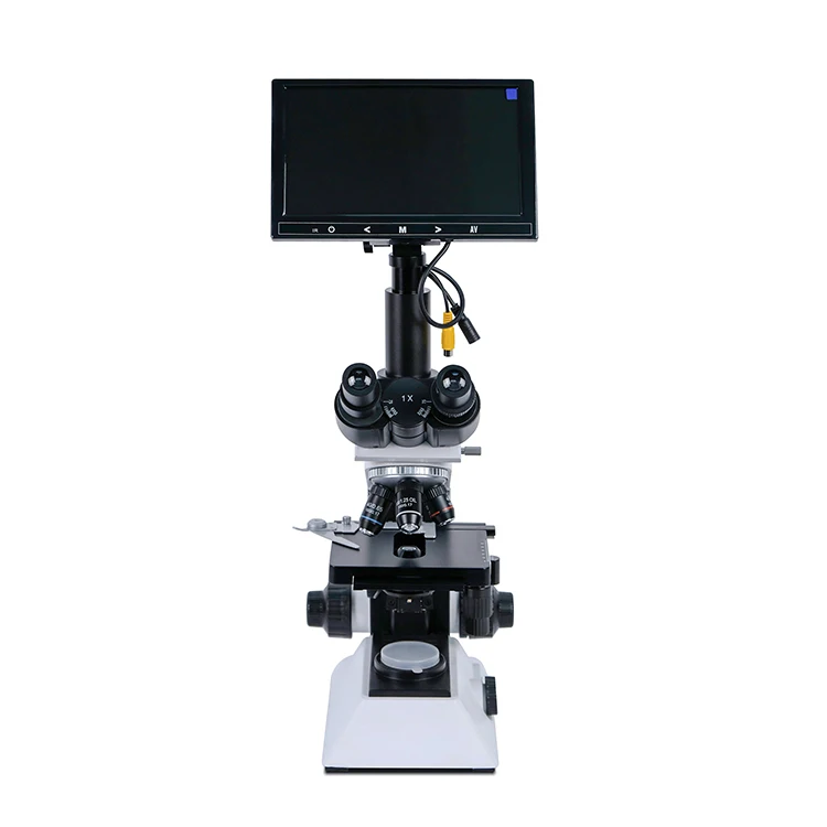 Medical hospital YSXWJ-CX80 digital microscope High quality laboratory instrument hot sell LCD screen binocular microscope