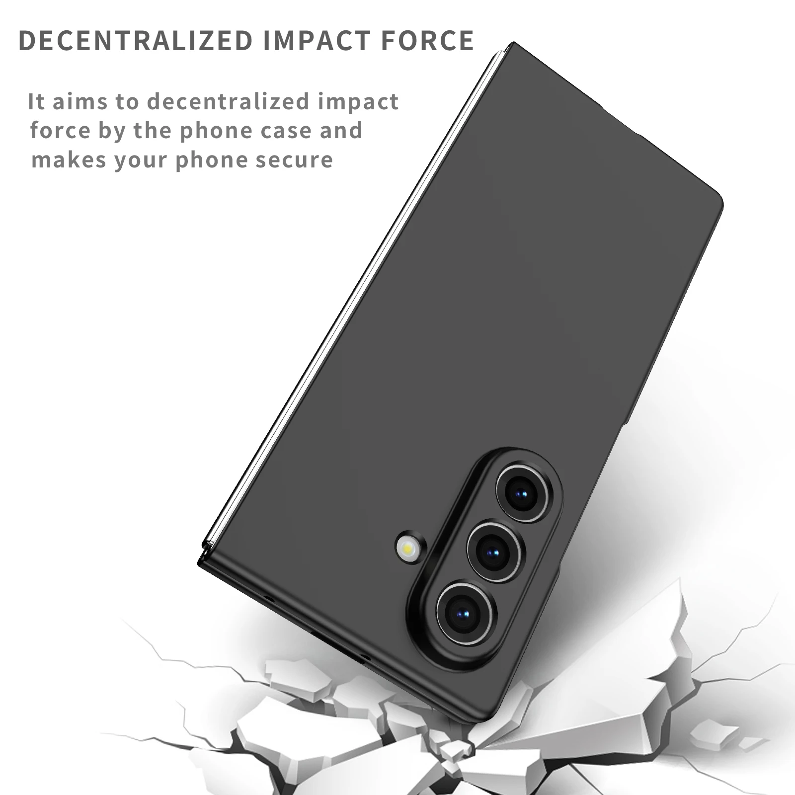 Protective Folding Case for Samsung Galaxy Z Fold  8 ultra 7 6 5 2 3 fold8 Fold7 fold6 Fold4 Fold 4 Fold2 Fold3 Non-Slip Cover