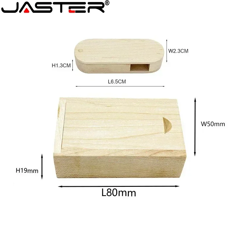 50PCS LOT Rotatable Wooden USB 2.0 Flash Drive 128GB Free Custom Logo Pen Drive 64GB Memory Stick Creative Gift 32GB 16GB U Disk