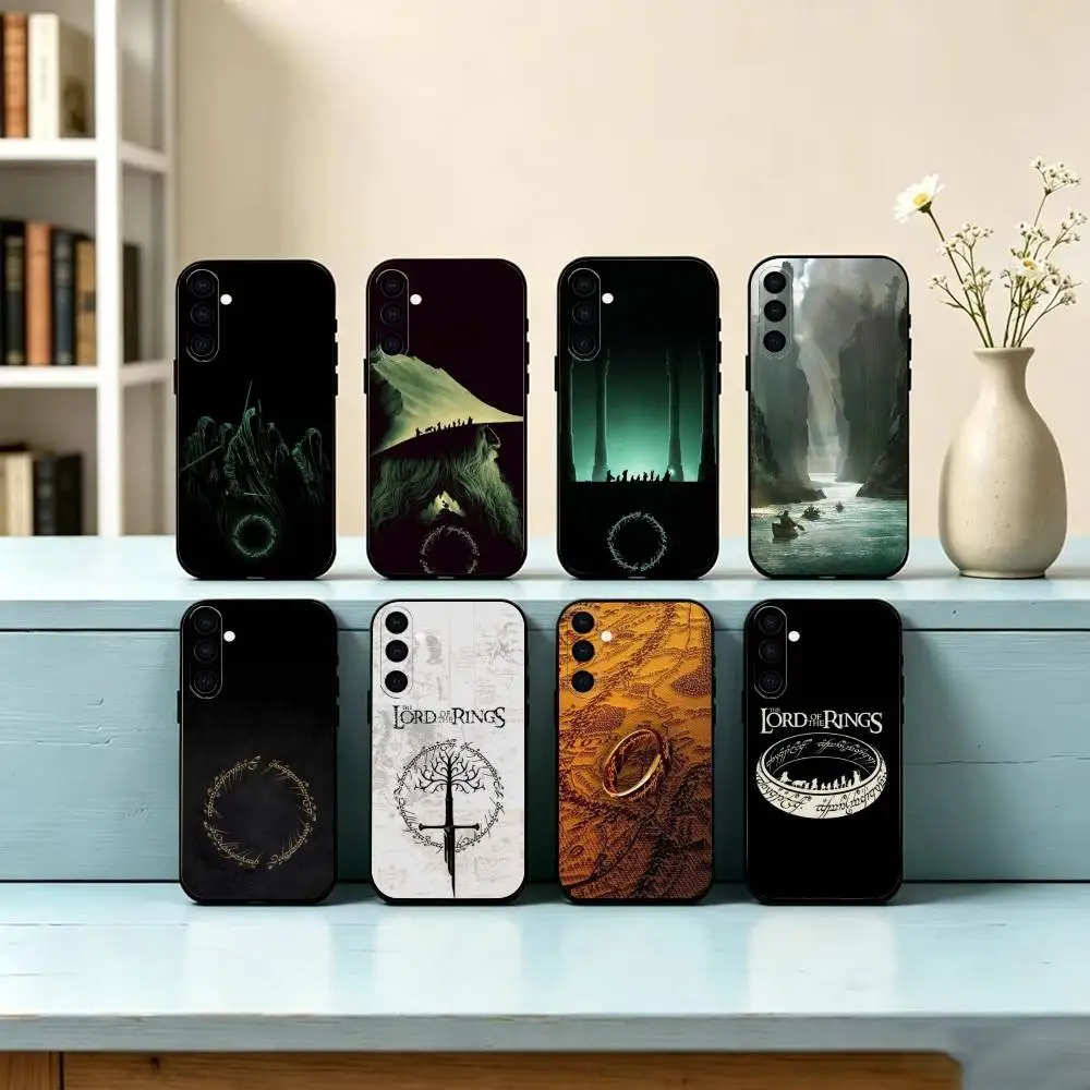 The Lord of the R-Rings Phone Case For Samsung Galaxy A73,A72,A71,A70,A53,A52,A51,Others Soft Black Cover