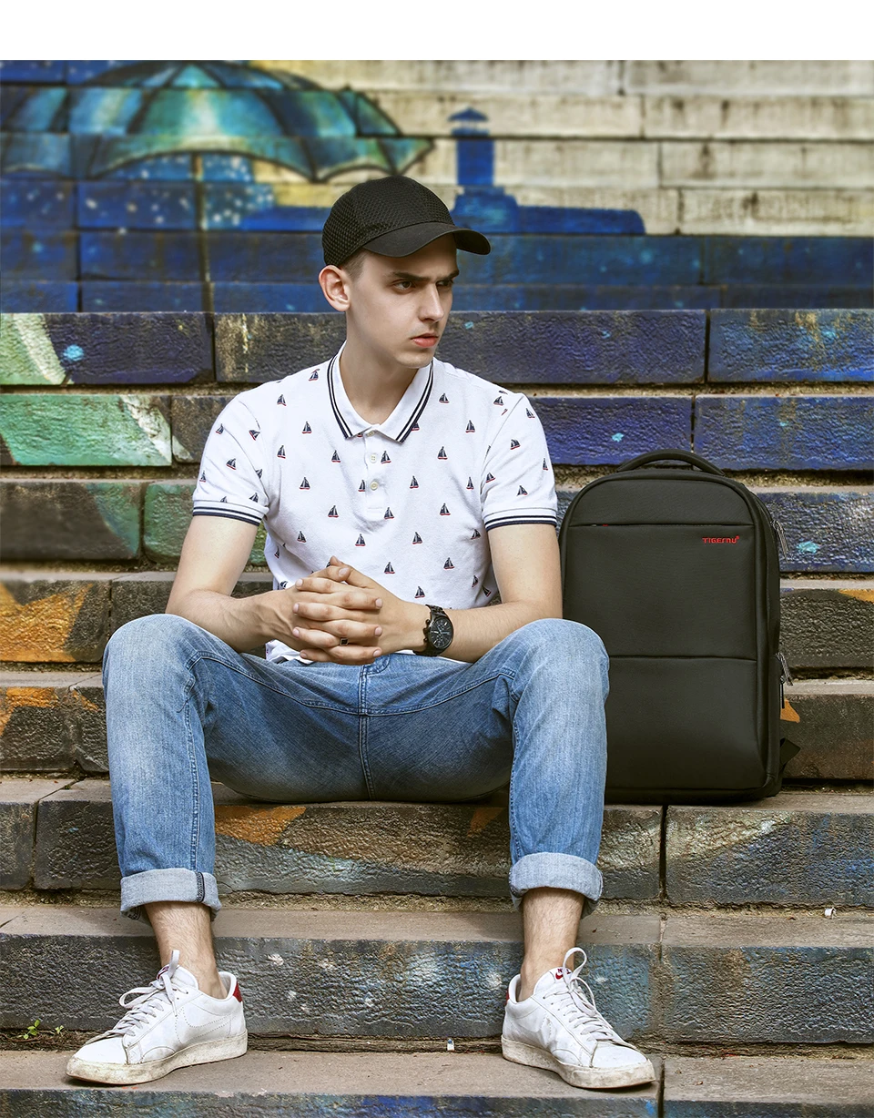 Tigernu Frauen Große Kapazität Casual Reise Rucksäcke Wasserdicht 15,6 "Laptop Rucksack Weibliche Schule Rucksack Mochilas – Detail 13