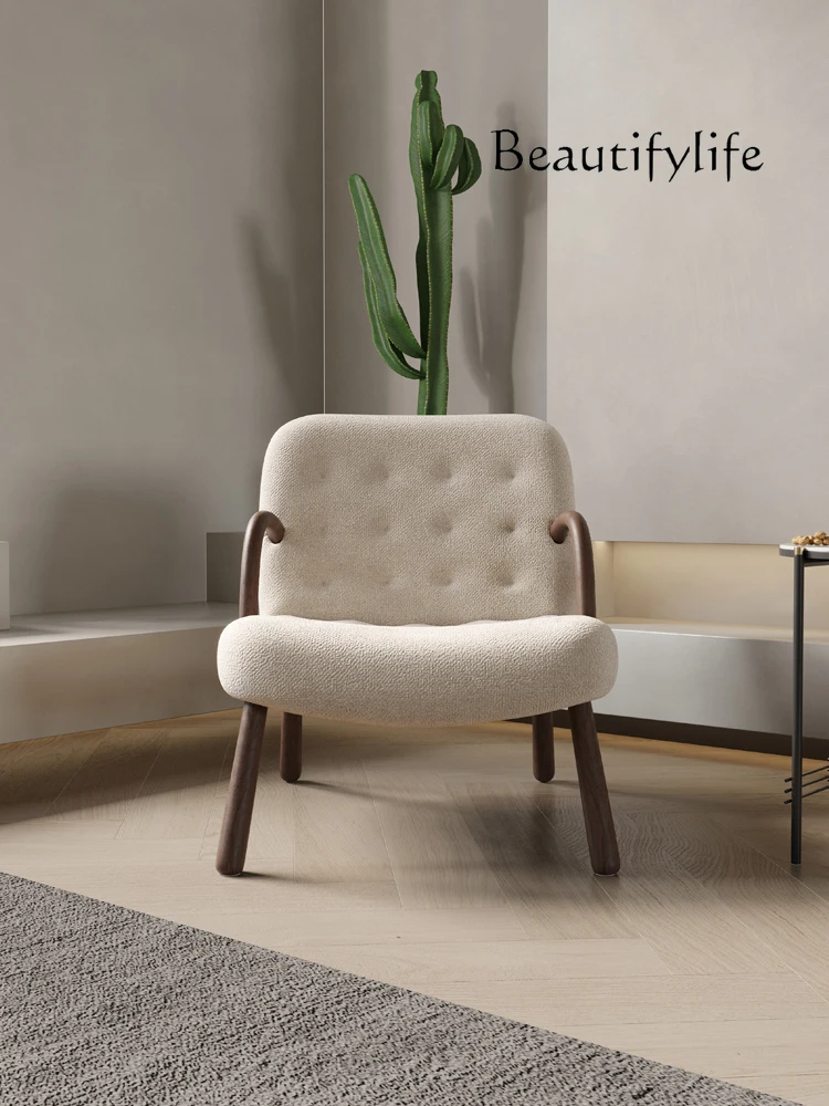 

Modern Minimalist Comfortable Single-Seat Sofa Chair Nordic Style Balcony Leisure Chair Silent Style