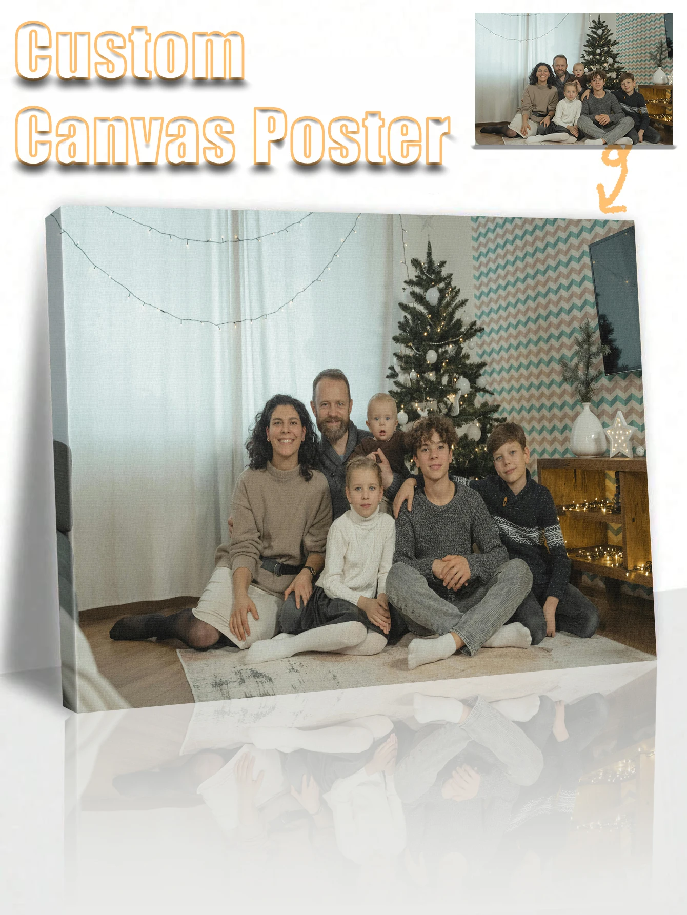 Customized all size Canvas Poster with frame option for home decor/living room walls/bedroom decor/home gym.