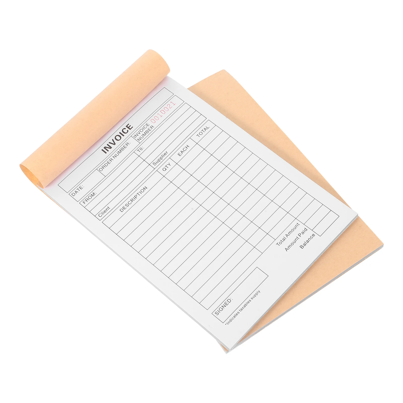 Sanlian Delivery Order Expenses Book Invoice Forms Pad Business Invoices Order Receipt Small