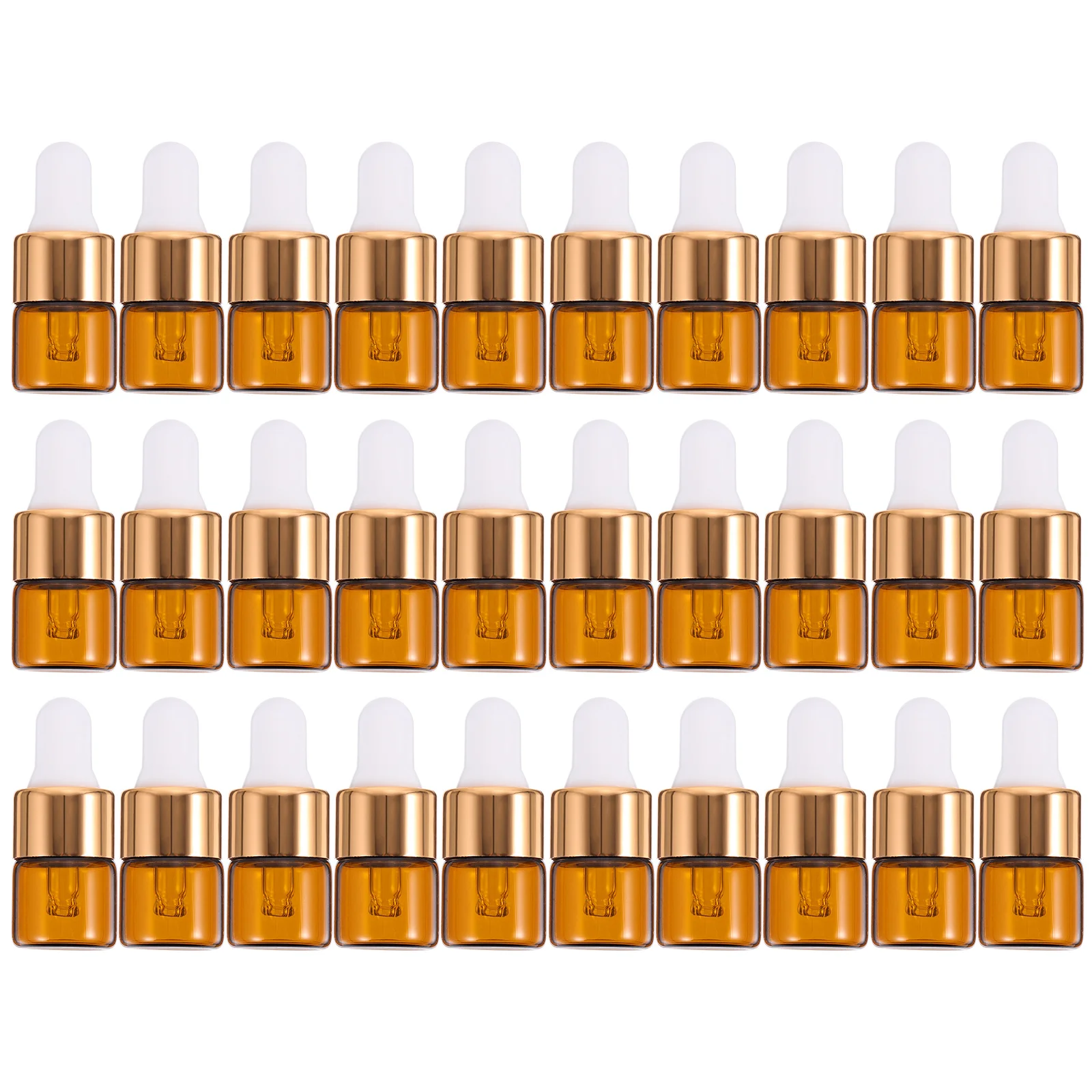 

30 Pcs Essential Oil Dispenser Bottle with Dropper for Small Pack Mini Bottles Travel Liquid Transfer