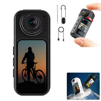 Mini 2.7K Thumb Action Camera 1080P Pocket Sport Cam 1.47 Inch 180 Wide Angle WIFI Recorder Magnetic Attraction Bracket Camera