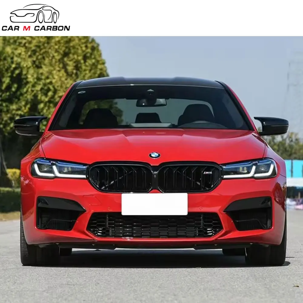 Newest F10/F18 to G30/G38 M5 style PP body kit with rear view mirror car auto parts car system