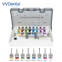 Dental Implant Torque Wrench Ratchet 10-70NCM with Drivers & Wrench Kit Dentistry Screwdriver Tools