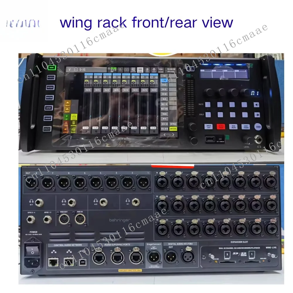 G Rack Rack-mounted 48-channel 28-bus full-stereo digital tuning engine with 24 Midas PRO preamplifiers