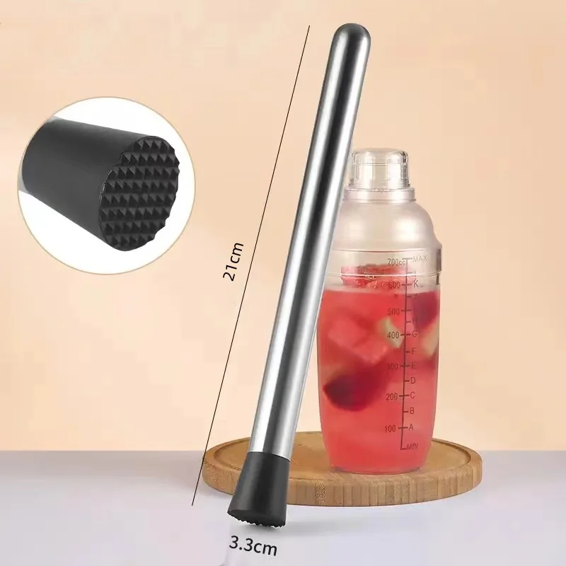 

21cm Stainless Steel Manual Ice Crusher Sturdy and Wear-resistant Crushed Popsicle Homes, Bars, Coffee Shops Use Bar Supplies