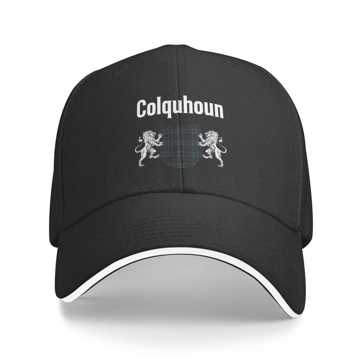 

Colquhoun Clan Scottish Name Coat Of Arms Tartan Baseball Cap Christmas Hat Sunscreen Golf Hat Mens Hats Women's