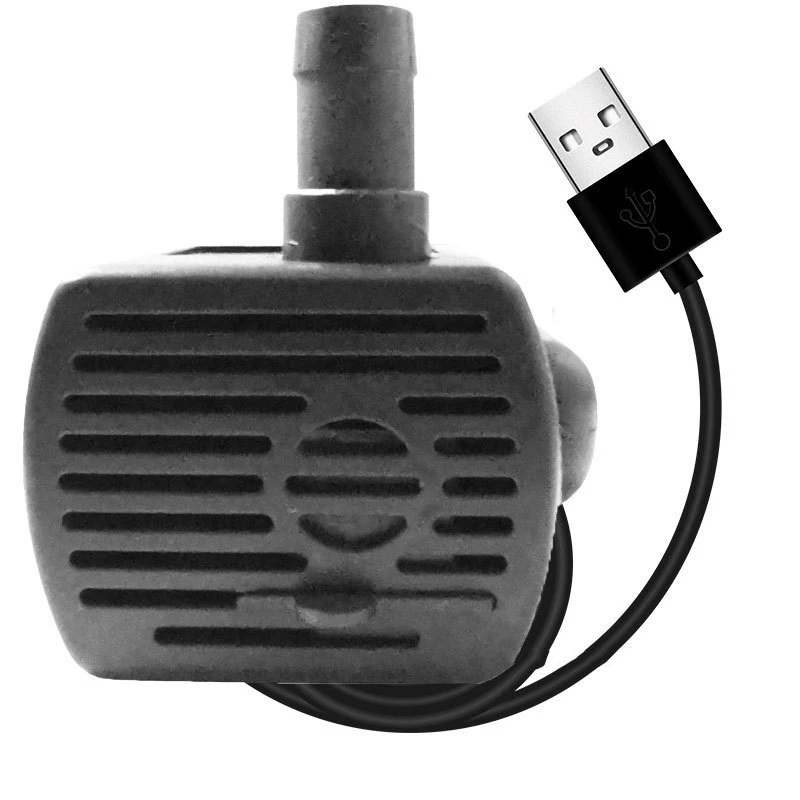 3-9V USB DC 12V Mini Water Pump Hydroponic Cooling Circulating Aquarium Pet Drinking Water Silent Brushless Submersible Pump