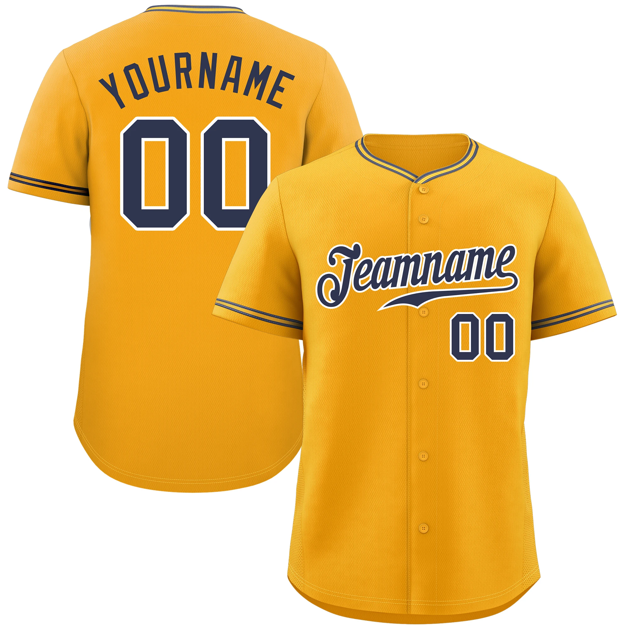 Custom Classic Style Baseball Jersey Printed Letters & Number Practice Sports Shirt for Adults