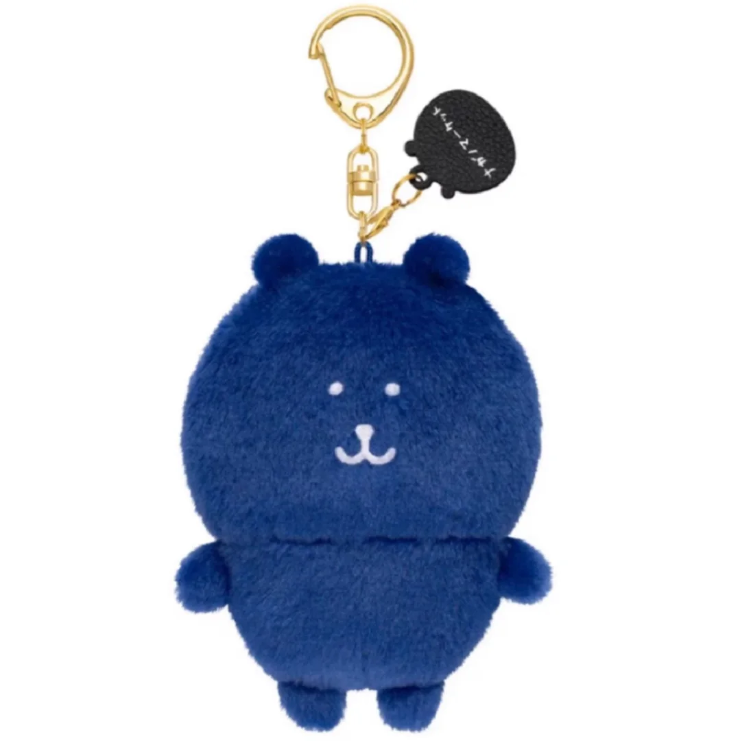 ホットジョークベアアニメぬいぐるみキーホルダー キュートなシロクマバッグペンダント かわいいソフトぬいぐるみアクセサリー 動物おもちゃ 誕生日プレゼントに