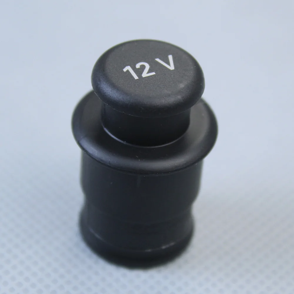 cigarette lighter dummy plug VW Audi 12V Dustproof Socket Socket Cover OEM The cover can prevent dust from entering the cigarette lighter hole and prevent people from touching the cigarette lighter mouth under power Cigarette Lighter Blank Dust Cover