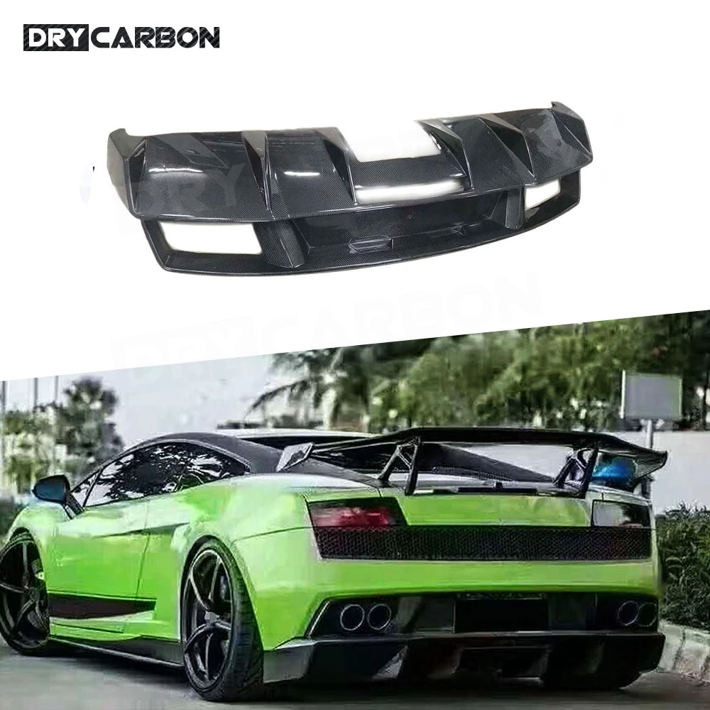 

Car Rear Bumper Diffuser Rear Splitters Spoiler Back Lip Car Accessories for Lamborghini LP550 LP560 LP570 2008-2014 Body Kits